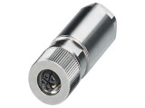 Conector M12 mufă, 5 pini, drept, IP65, 16A, cod K