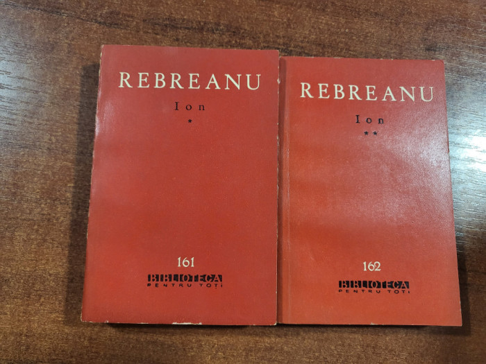 Ion vol.1 si 2 de L.Rebreanu