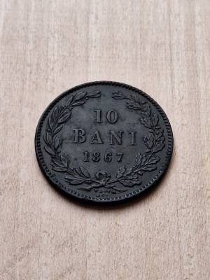 10 bani 1867 Romania foto