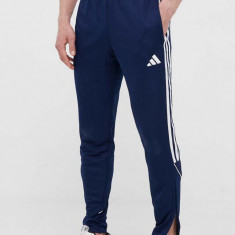 adidas Performance pantaloni de antrenament Tiro 23 culoarea bleumarin, cu imprimeu HS3529