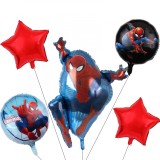 Cumpara ieftin Buchet 5 baloane folie Spiderman KidMania&reg;, Omul Paianjen, 70 X 45 cm