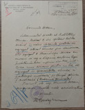 Cerere olografa a doctorului Constantin Bacaloglu, Spitalul Coltea 1937