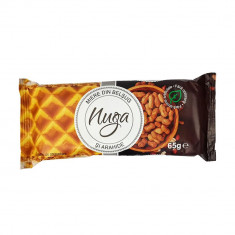 Nuga cu Miere si Arahide Feleacul, 65 g, Nuga cu Arahide, Nuga cu Alune, Nougat cu Miere, Nougat cu Alune, Dulciuri Nuga, Dulciuri Nougat, Dulciuri Fe