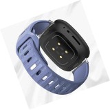 Curea din silicon compatibila cu Huawei Watch GT 7 46mm, Telescoape QR, 22mm, Baby Blue