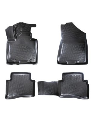 Set covorase auto din cauciuc tip tavita Hyundai Tucson III 2015-2020 foto