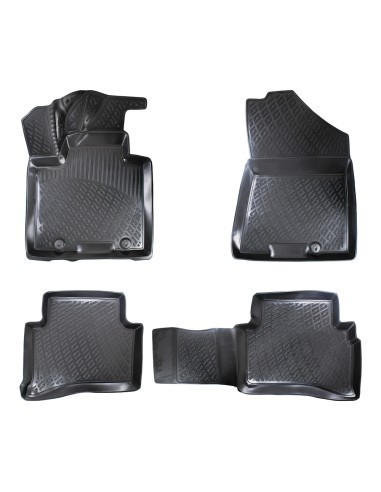 Set covorase auto din cauciuc tip tavita Hyundai Tucson III 2015-2020