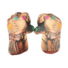 Set 2 manusi pentru copii, Thanos, IdeallStore&reg;, 20 cm, Plus