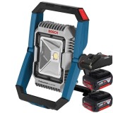 Bosch GLI 18V-1900 + 1600A019S0 - Lampa + Set 2 acumulatori si incarcator Li-Ion 18 V 4 Ah
