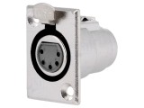 Soclu XLR Mamă 5 Pin pentru Lipire 3mm
