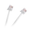 Cablu telefonic extensie RJ11, 7.5m, Alb - Prelungitor telefon fix