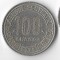Moneda 100 francs 1972 - Camerun