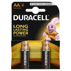 Baterie Duracell Basic AA LR06 2buc Negru foto