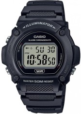 Ceas Barbati, Casio, Collection W-21 W-219H-1A - Marime universala