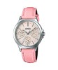 Ceas Dama Casio LTP-V300L-4A Collection, Curea Piele Naturala, Inox, Analog, Quartz, Rezistent Apa 3ATM