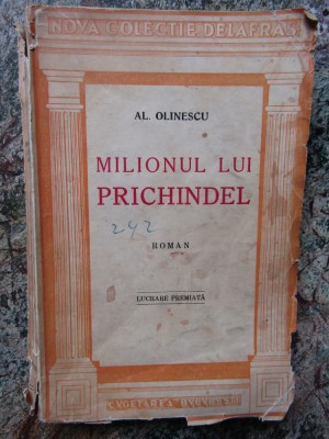 Milionul lui Prichindel - Al. Olinescu foto