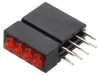 LED Roșu 1.8mm 4 Diode 20mA 70&deg; 1-5mcd