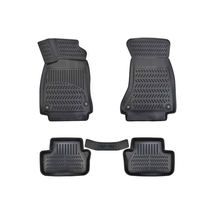 Covoare cauciuc tavita compatibile Audi A4 B8 2007-2016 Cod: A80-X186v3