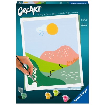 Ravensburger - Pictura pe numere munti foto