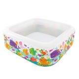 Cumpara ieftin Piscina gonflabila Intex, 159 x 159 cm, imprimeu motive marine