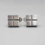 Superbi butoni vintage din argint- art deco