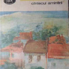 CANTECUL AMINTIRII-MIHAIL SADOVEANU