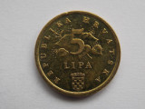 5 LIPA 1996 CROATIA-text latin, Europa