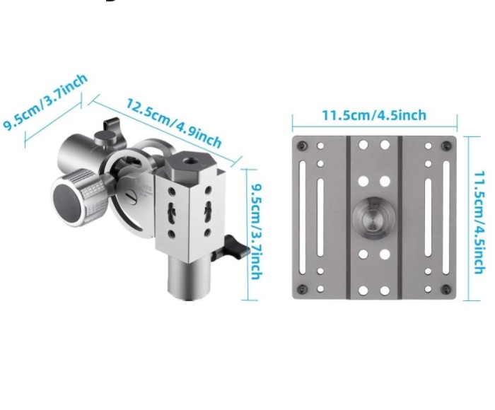 ​Clema cu Suport Quick Release Monitor Mount System Selens F115B