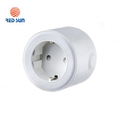 Priza inteligenta RedSun Wi-Fi rotunda EU &amp;amp;#8211; RS-M6, Control de pe telefonul mobil foto