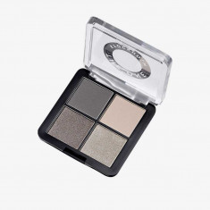 Fard de pleoape The One Make-Up Pro Quad Oriflame, Smokey Grey, 6.4g