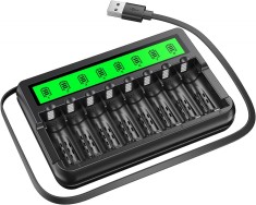 Incarcator Rapid pentru acumulatori Ni-Mh, AA, AAA, model FY-819