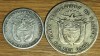 Panama - set raritati argint 0.900 - 5 + 10 centesimos 1904 - an unic de batere, America Centrala si de Sud