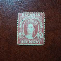 BAHAMAS 1860 REGINA VICTORIA