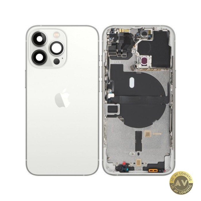 Capac Baterie Apple iPhone 13 Pro Cu Carcasa Mijloc Argintiu Swap