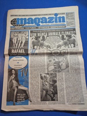 ziarul magazin 20 noiembrie 2003 foto