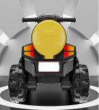 Atv electric cu scaun din piele si lumini Nichiduta Race Yellow