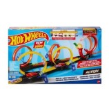 Cumpara ieftin Set de joaca Hot Wheels Action - Pista buclelor duble