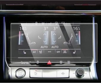 Folie pentru Navigație Audi A6 L lower screen 2019-2021, Ultra-Rezistentă, Claritate Cristalină, Aplicare Ușoară foto