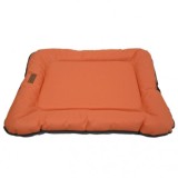 Perna 4DOG Deluxe Camping, portocaliu, L, 106 x 66 x 7 cm