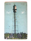 Techirghiol:Farul din Tuzla,carte postala circulata 1925