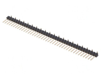 Şir Pini Vertical 40P 2.54mm SMT 1x40 foto
