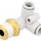 Teu Filetat unghi 90&deg; Mufabil R 1/4 1-10 bar