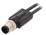Cablu de conectare M12 4 pini 2m 250VAC 4A PUR