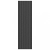 VidaXL Covoraș Dună Neagră și Gri 115x400 cm