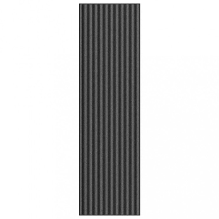 vidaXL Covoraș Dună Neagră și Gri 115x400 cm