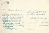 A3413N Aristide Demetriade, actor, pionier al filmului rom&acirc;nesc, scrisoare olografă semnată, 1914