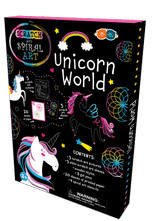 Set Creatie Scratch Spiral - Lumea Unicornilor foto