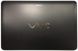Capac display Laptop, Sony, Vaio SVF15, SVF151, SVF152, SVF153, SVF154, negru