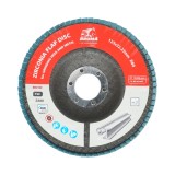 Disc lamelar cu zirconiu 125x22,23 mm T29 R80 pentru slefuire metal si inox