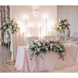Inchiriere set decor prezidiu , aranjamente florale premium + iluminat decorativ