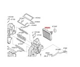 Evaporator aer conditionat Hyundai Solaris/Accent 2010-; Kia Rio 2016-, 245x255x45mm, RapidAuto 41B2P8-1, Rapid